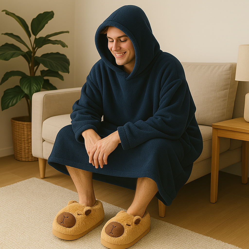 🔥 COMBO INVERNAL ⏰  : Buzo Manta + Pantuflones Capibara + Medias Térmicas Regalo (ULTIMO STOCK)