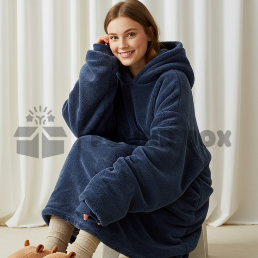 OFERTA: 2X1 Buzo Manta Corderito Doble Oversize